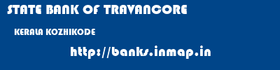 STATE BANK OF TRAVANCORE  KERALA KOZHIKODE    banks information 